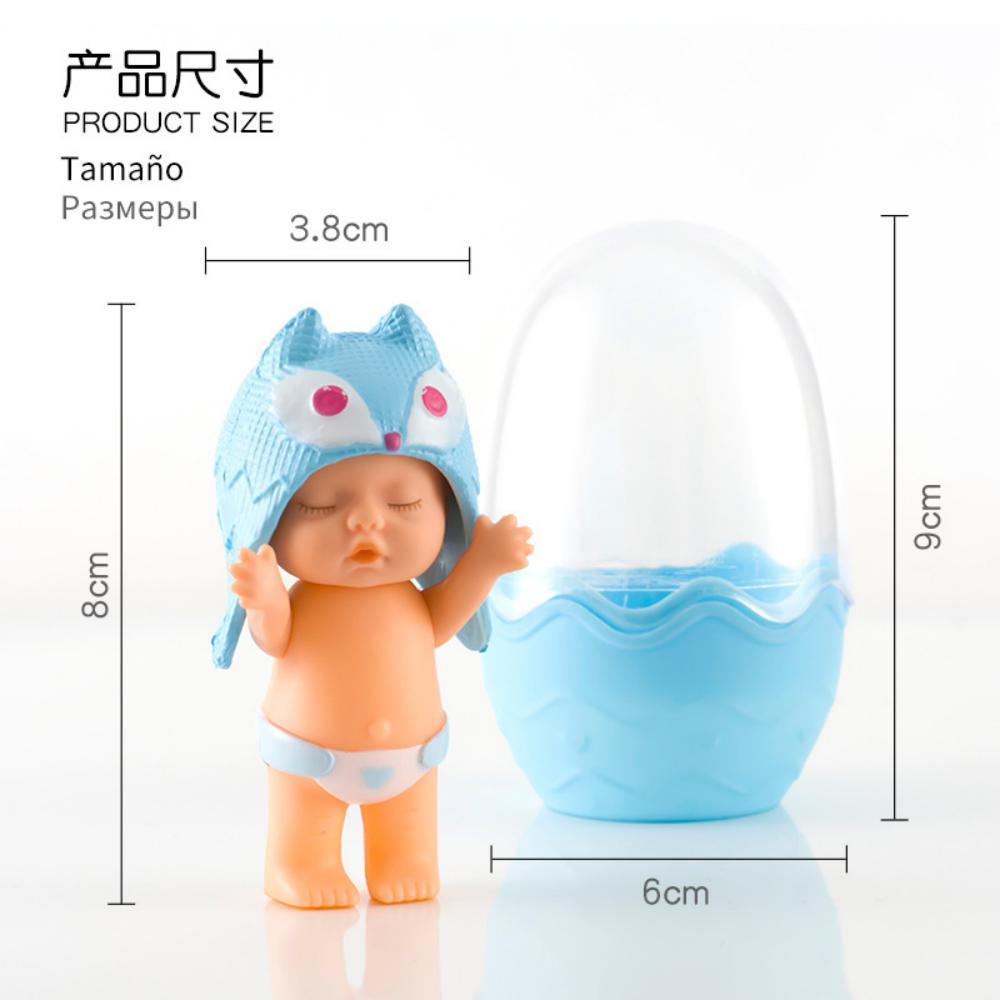 MOQ 10PCS Sleep Doll Lovely Baby Toys Eggshell Baby Childrens Accessories Wholesale