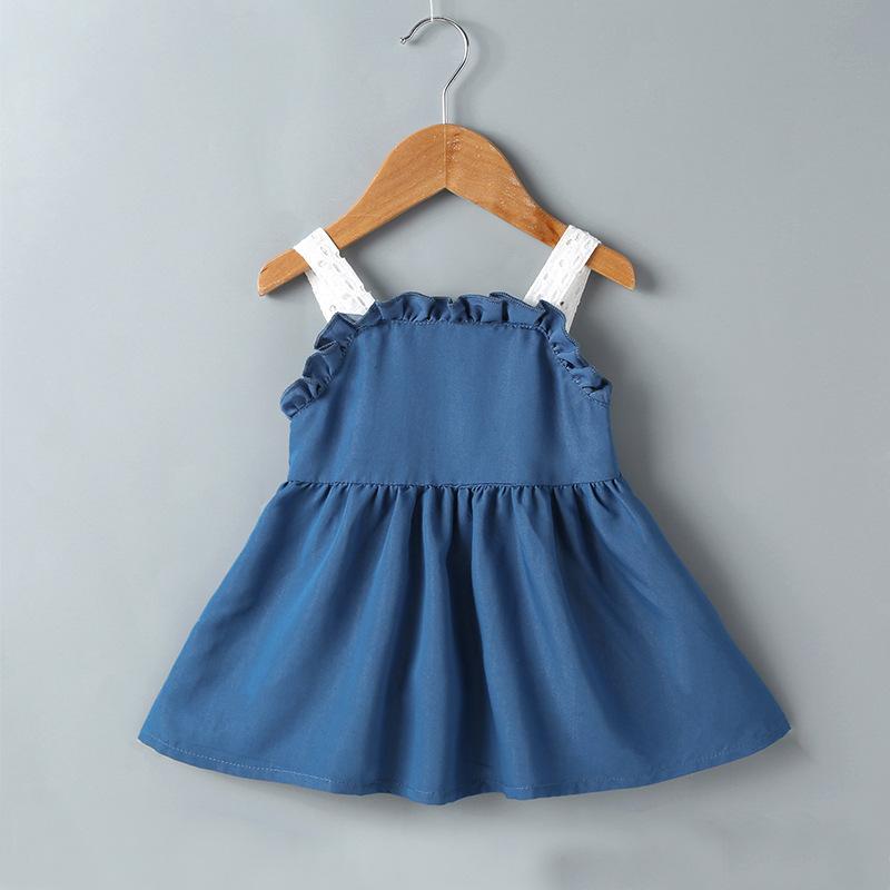 128PCS Clearance & Closeout Specials Baby Girls Fashion Suspender Dress Baby Summer Dress