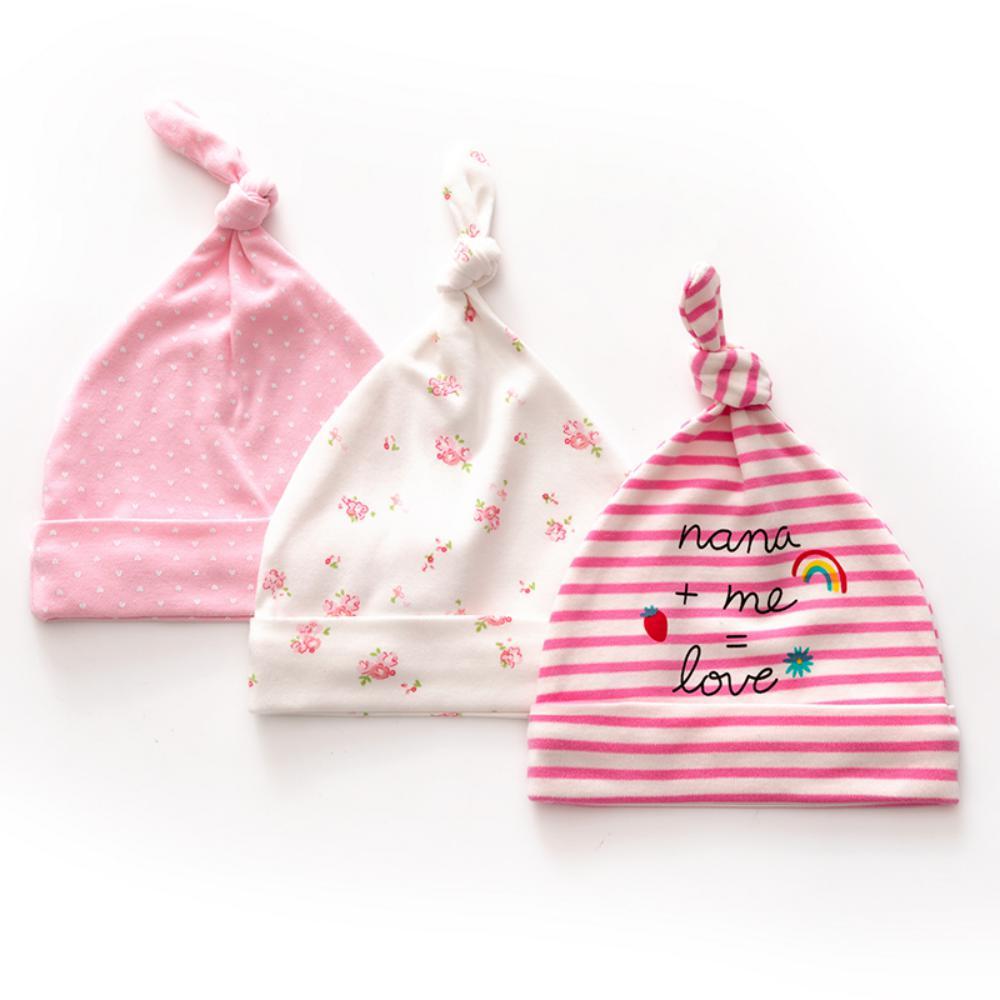 Three Piece Cotton Cap For Boys And Girls Children'S Boutique Wholesale