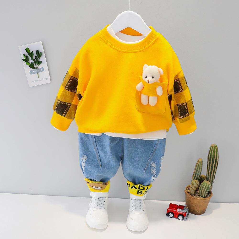 Baby Boys Spring/Autumn Long-sleeve Set Babywear Wholesale