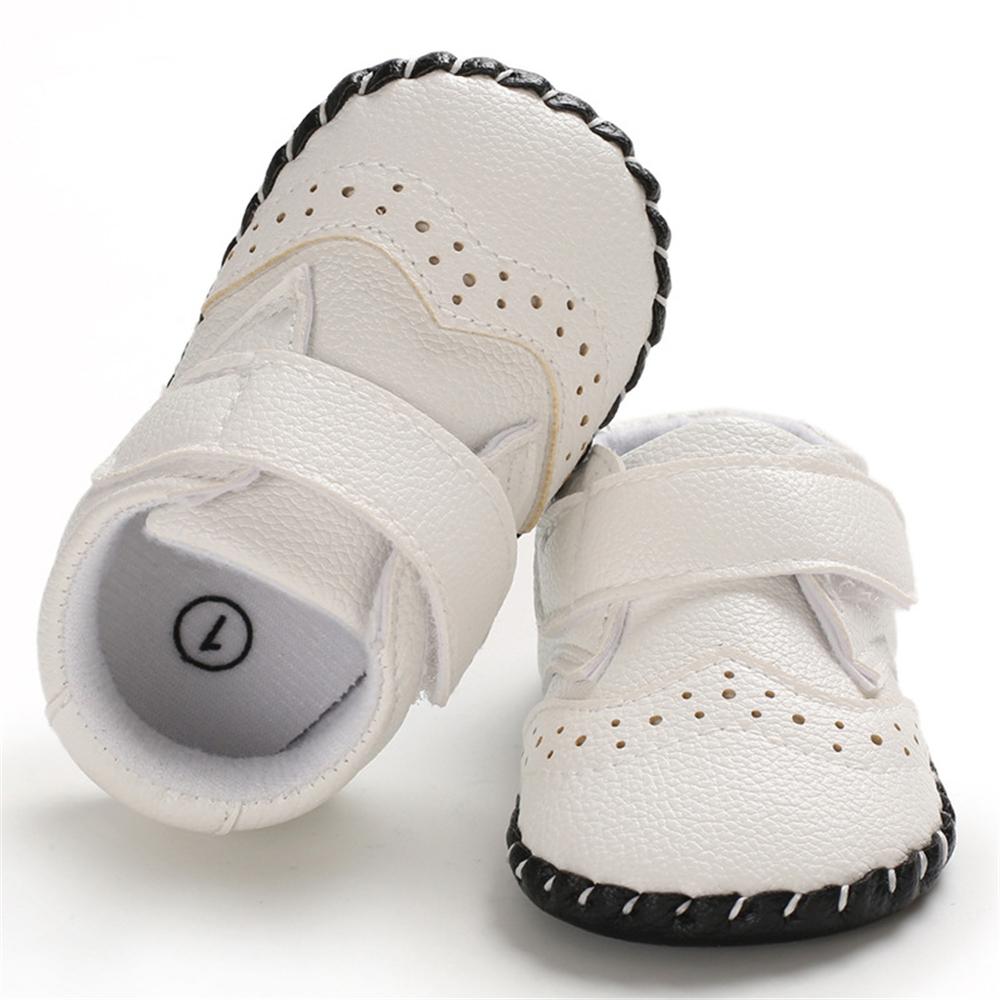 Baby Unisex Soft Non-Slip Magic Tape Flats Wholesale Baby Shoes Suppliers