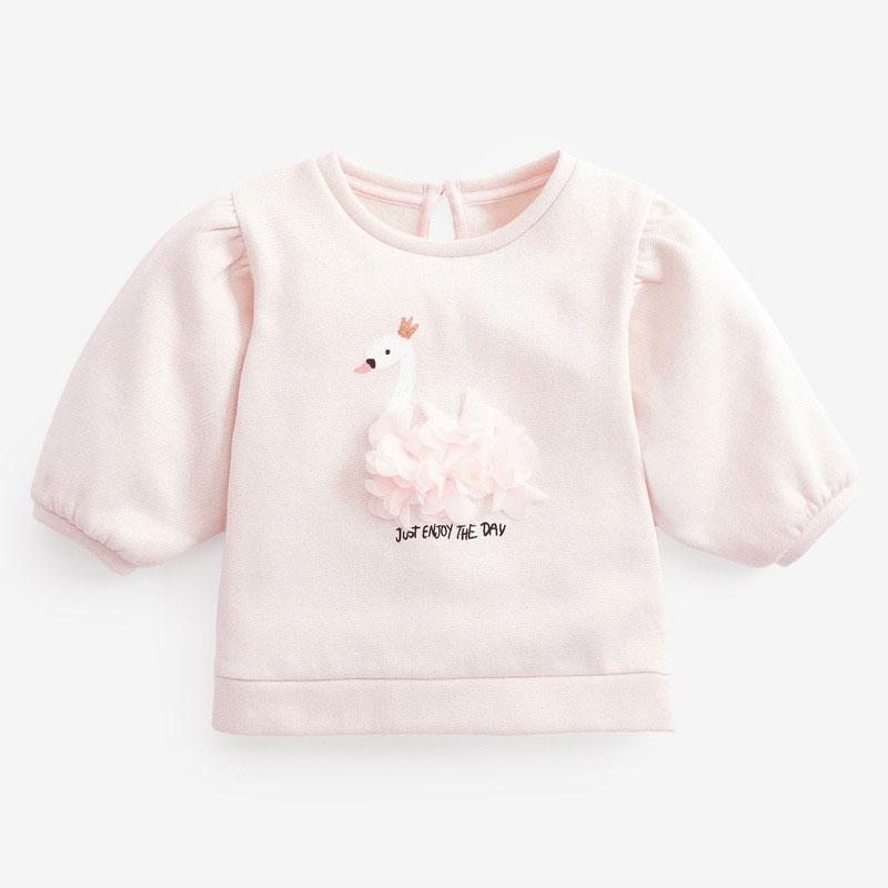 Pure cotton cartoon long-sleeved girls blouse wholesale