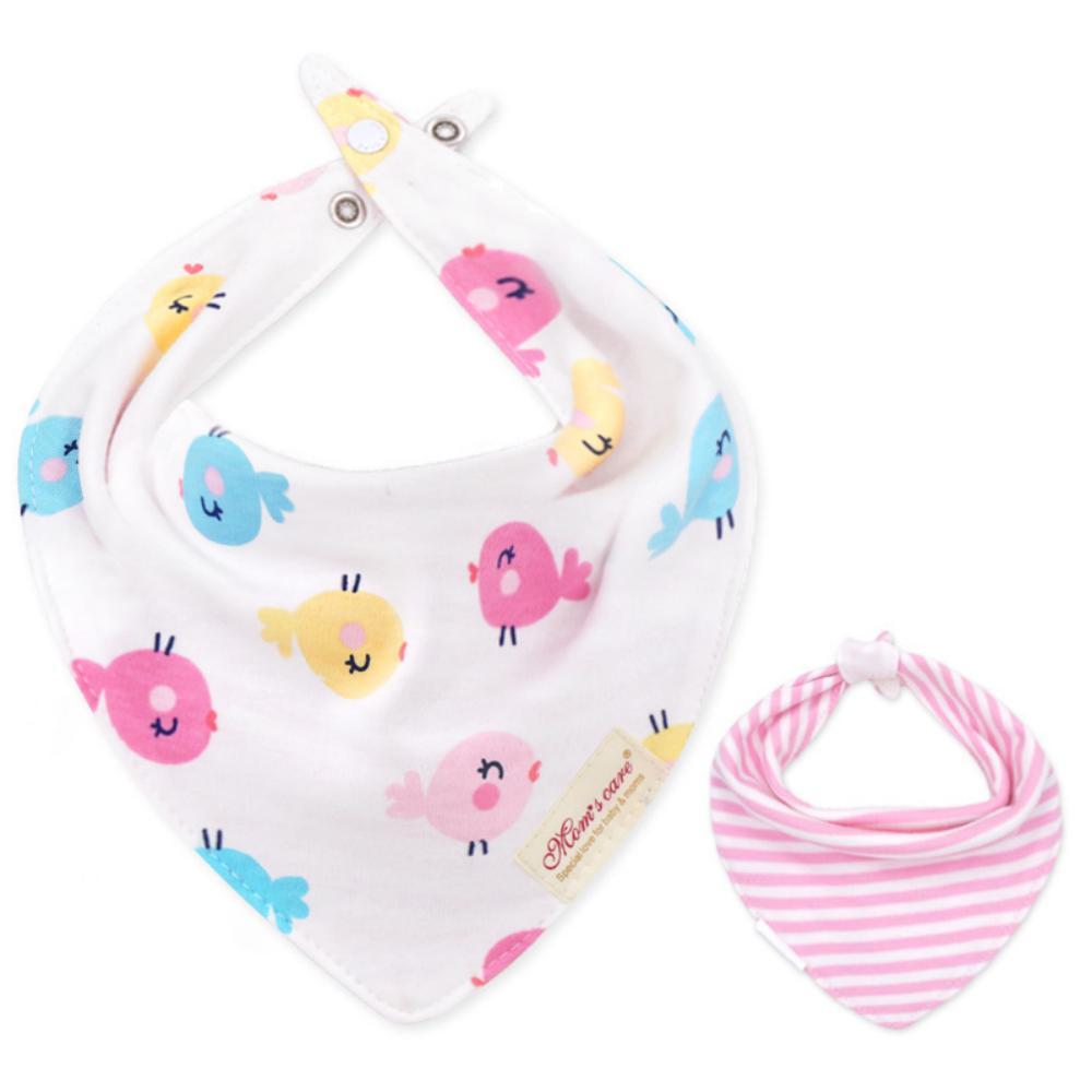 Baby's Double Layer Cotton Cloth, Single Piece, Double Side Triangular Towel  Baby Accessories Wholesale