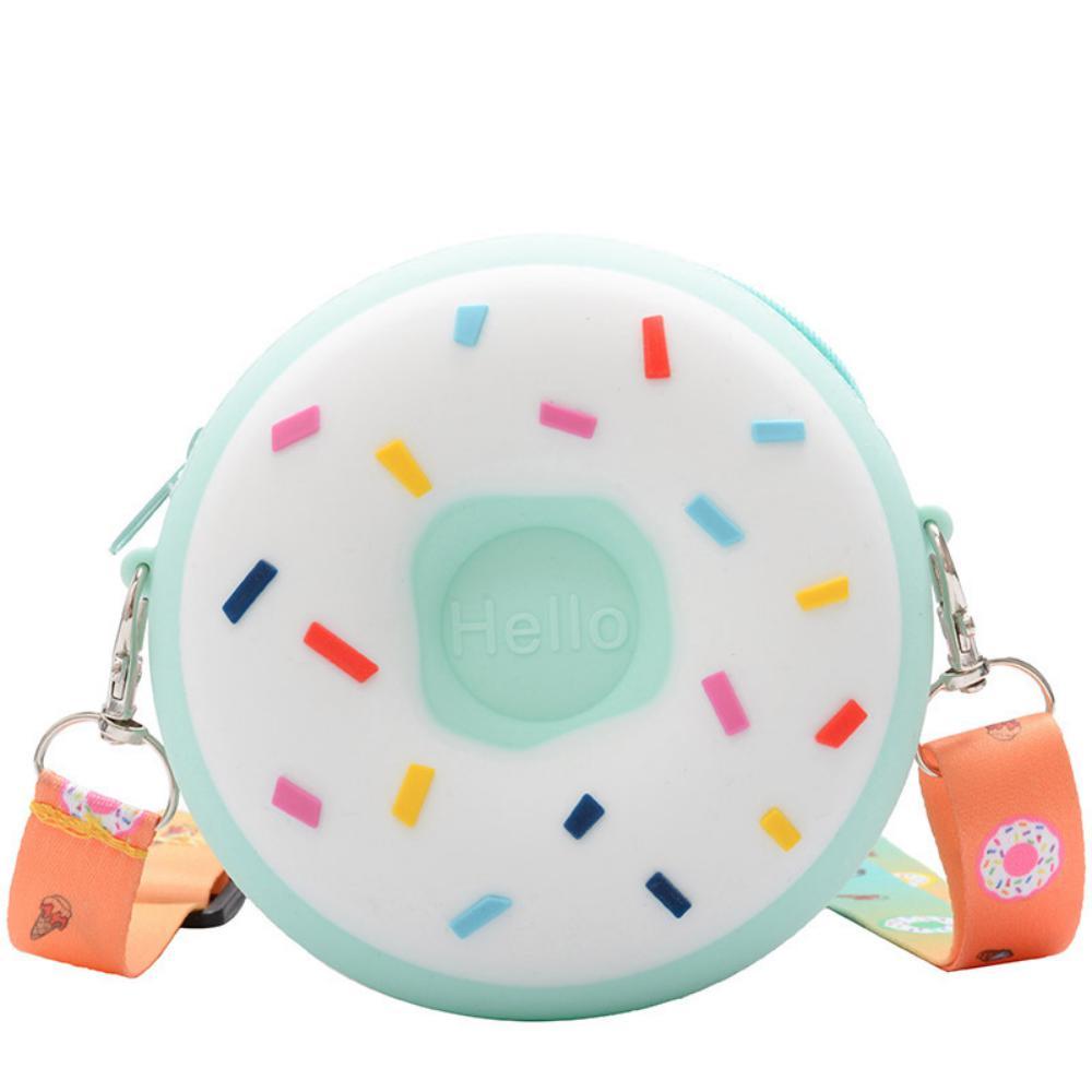 MOQ 3PCS Children's Cute Fashion Donut Messenger Bag Wholesale Accessories