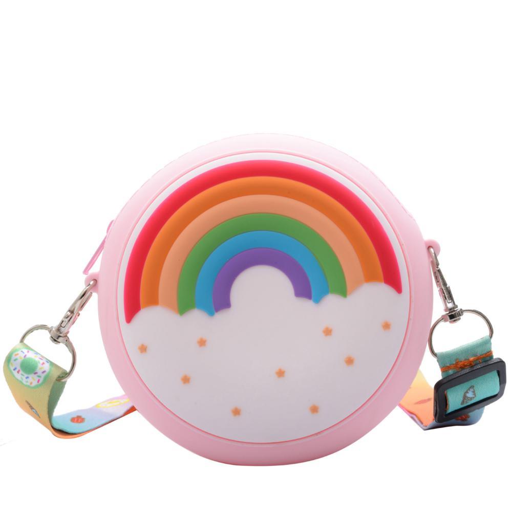 MOQ 3PCS Children's Cute Fashion Donut Messenger Bag Wholesale Accessories