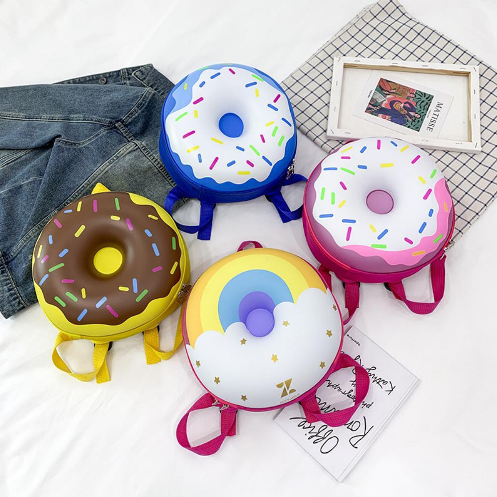 5PCS+ Kid Boy & Girl Doughnut School Bag Wholesale Accessories