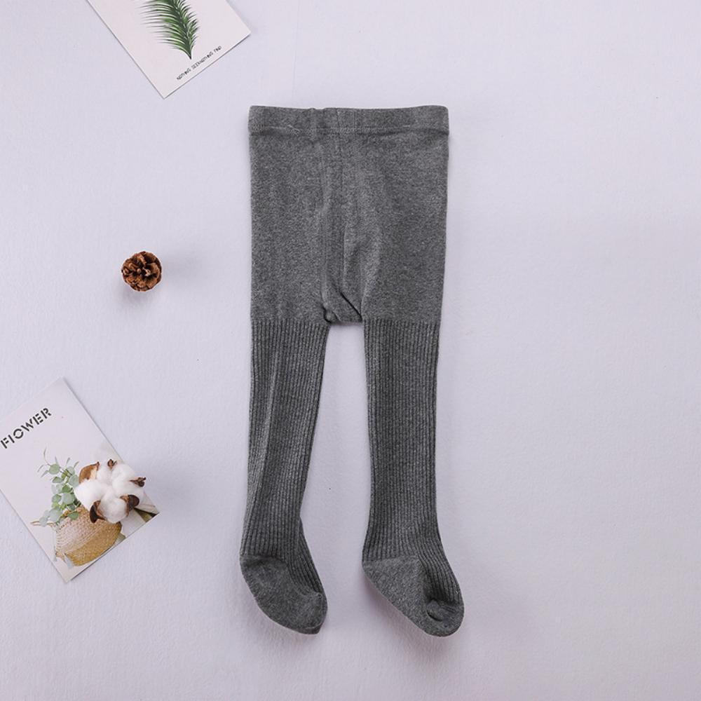 MOQ 3PCS Open Crotch Leggings Solid Baby Cotton Pantyhose Baby Accessories Wholesale