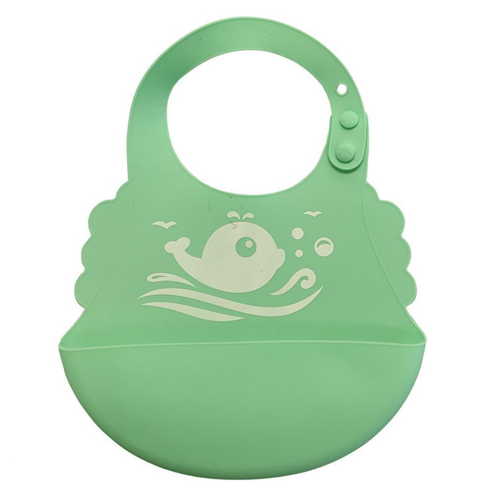 MOQ 3PCS Silicone Baby Super Soft Bib Accessories Wholesale