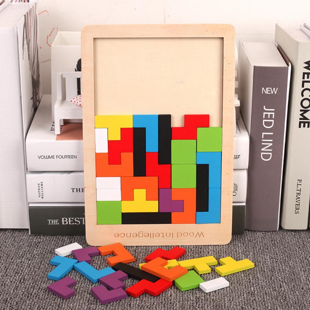 MOQ 3PCS Tetris Building Blocks Children's Educational Toys Wholesale Kids Accessories