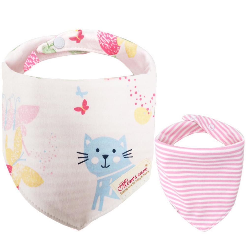 Baby's Double Layer Cotton Cloth, Single Piece, Double Side Triangular Towel  Baby Accessories Wholesale