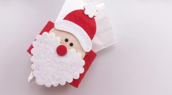 MOQ:5pcs Christmas Napkin Ring Wholesale