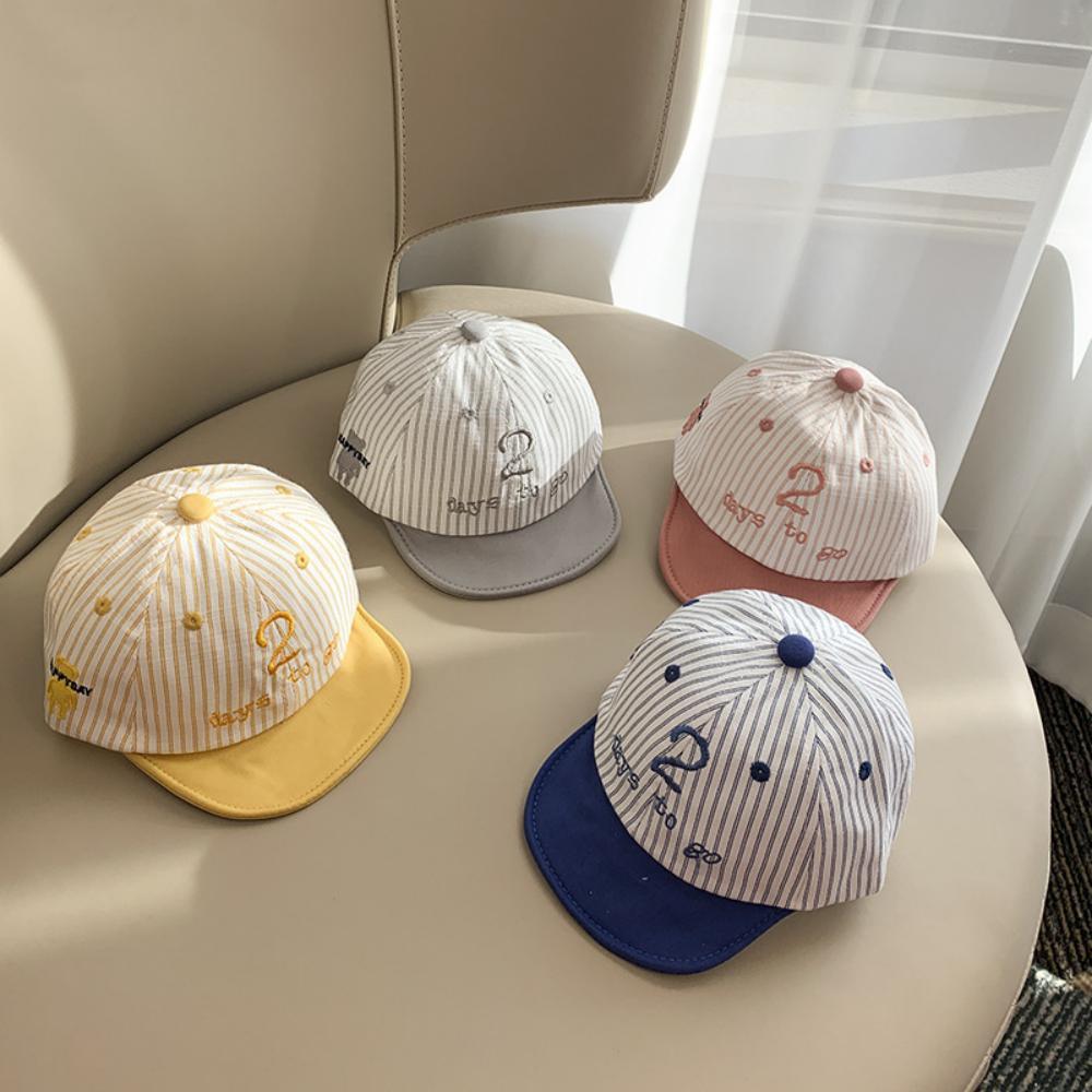 5PCS Baby Sunhat For 6-20 M Kids Thin Lovely Baseball Cap Baby Accessories Wholesale
