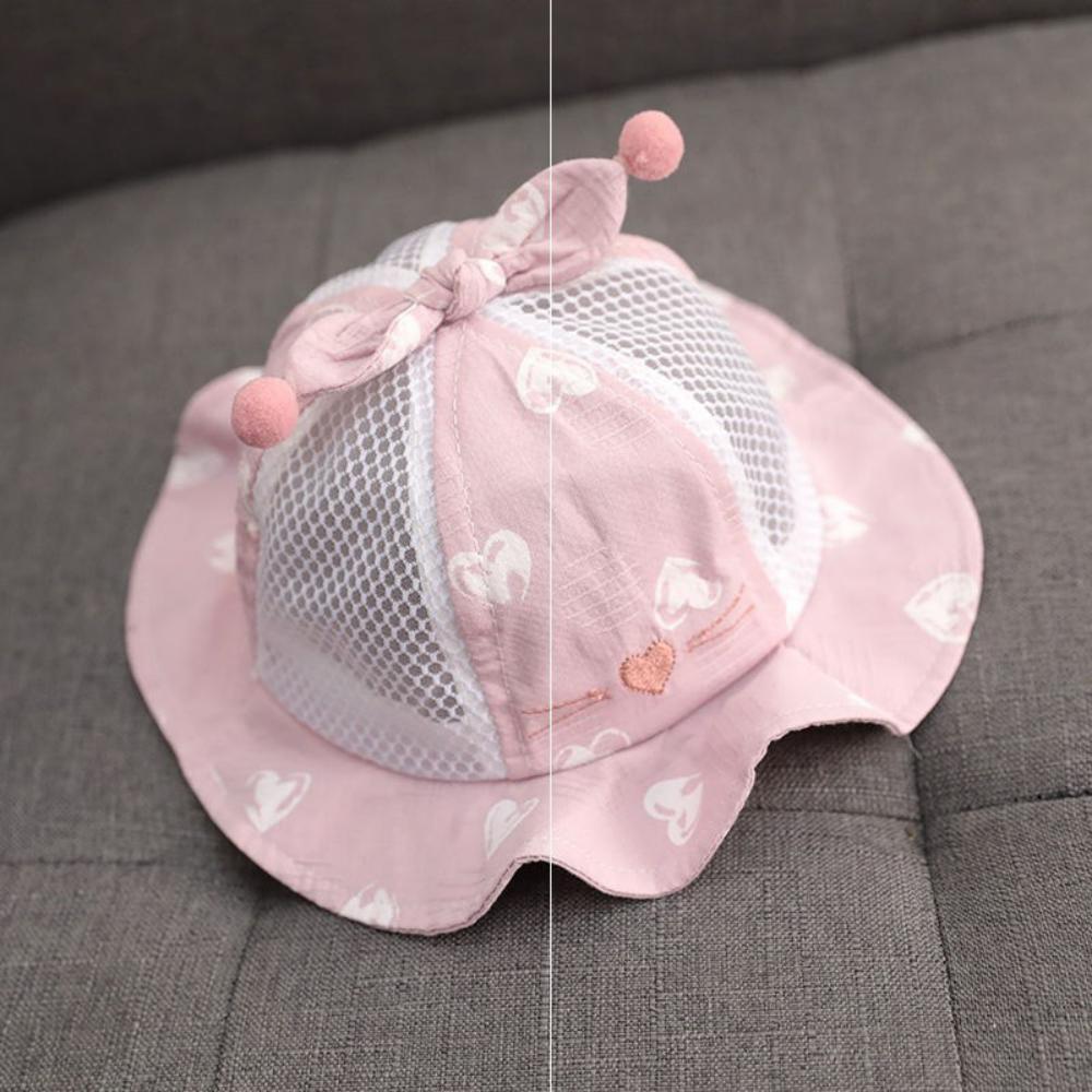 5PCS Summer Cute Princess Fisherman Hat For Newborn Children Baby Accesories Wholesale