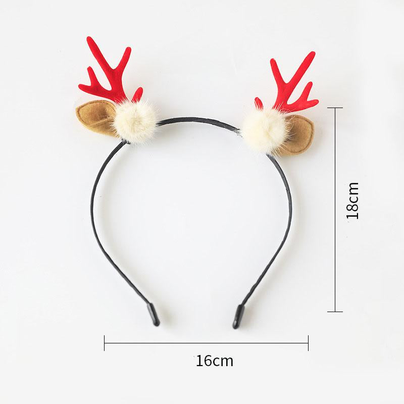 MOQ 9PCS Christmas Antler Decor Headband Wholesale