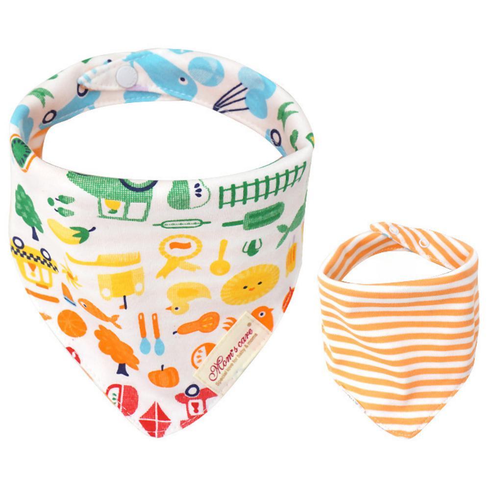 Baby's Double Layer Cotton Cloth, Single Piece, Double Side Triangular Towel  Baby Accessories Wholesale