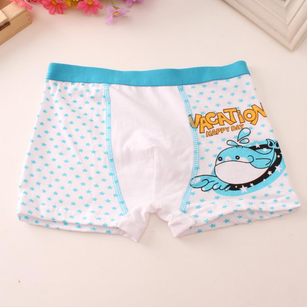 MOQ 6PCS Cotton Cute Cartoon Animal  Student&Boy Underwear Baby Accessories Wholesale