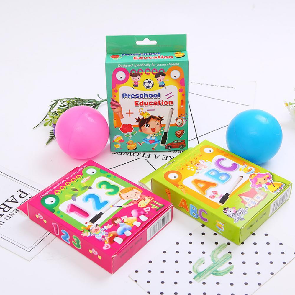 6PCS English Literacy Cards Children's Educational Toys Kids Accessories Wholesale