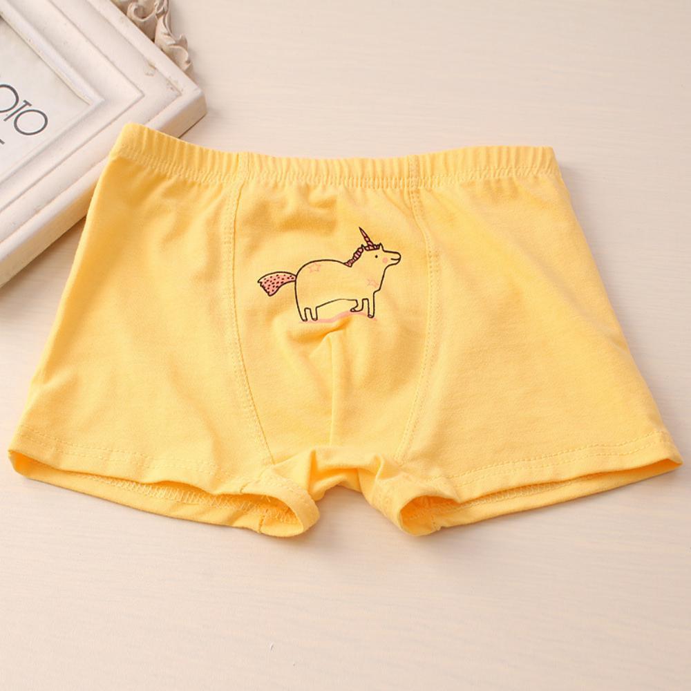 MOQ 6PCS Fine Shuttle Cotton Cartoon Colourful Animal Pattern Boy&Baby Underwear Childrens Accessories Wholesale