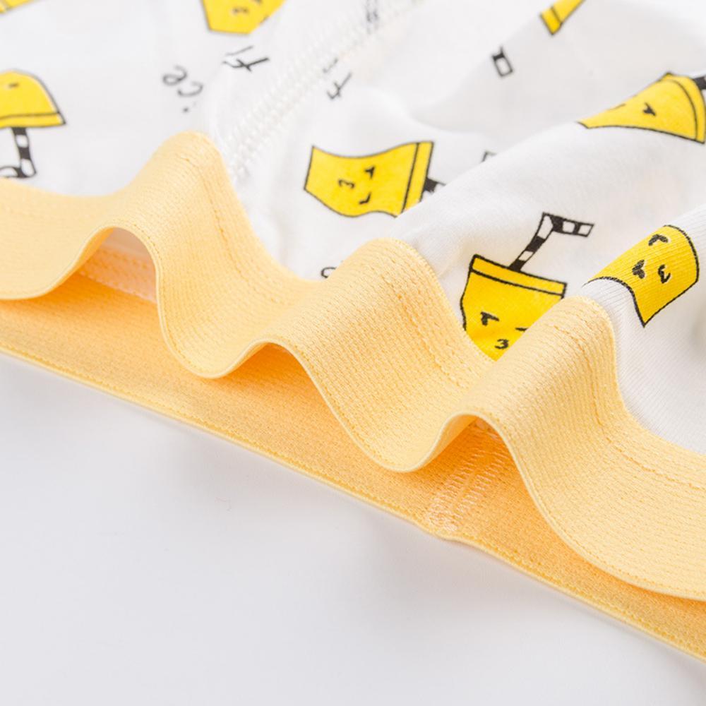 MOQ 6PCS Soft Fine Shuttle Cotton Cartoon Colourful Pattern Boy Underwear Baby Accessories Wholesale