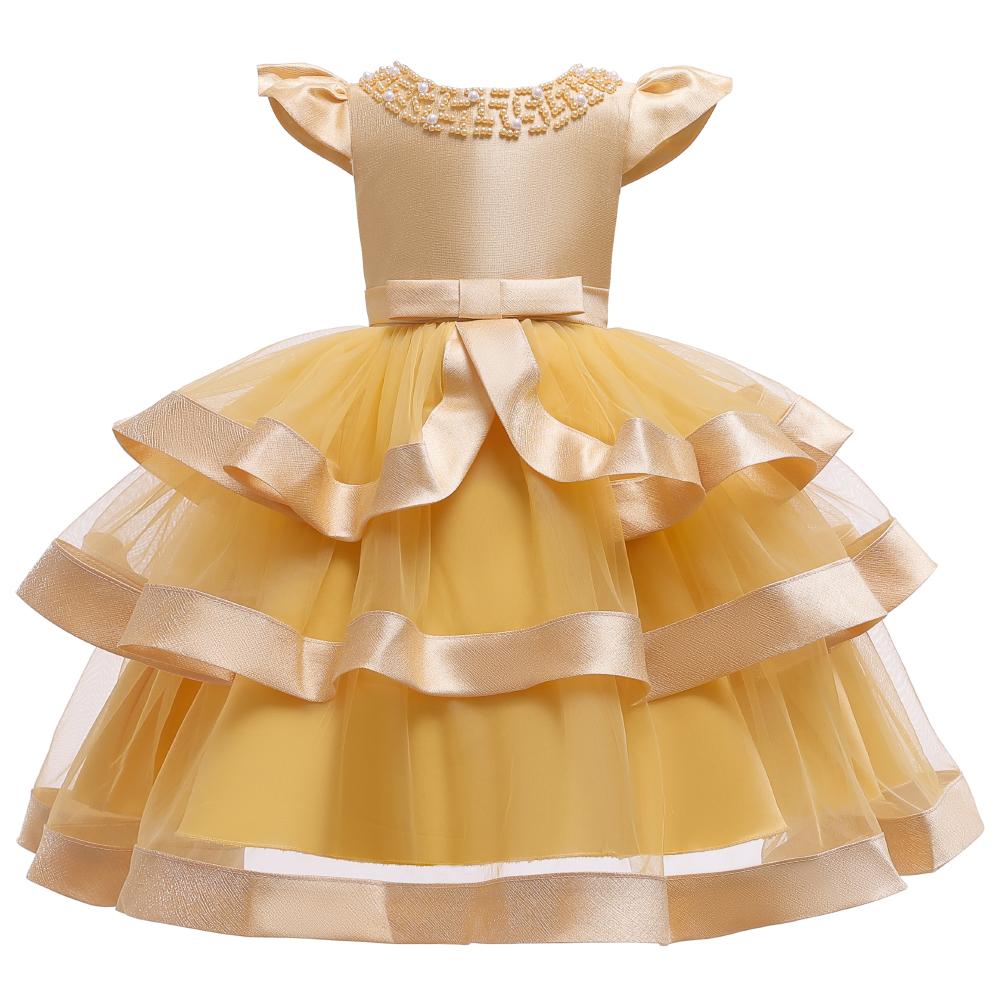 Girl Princess Flying Sleeves Performance Dress