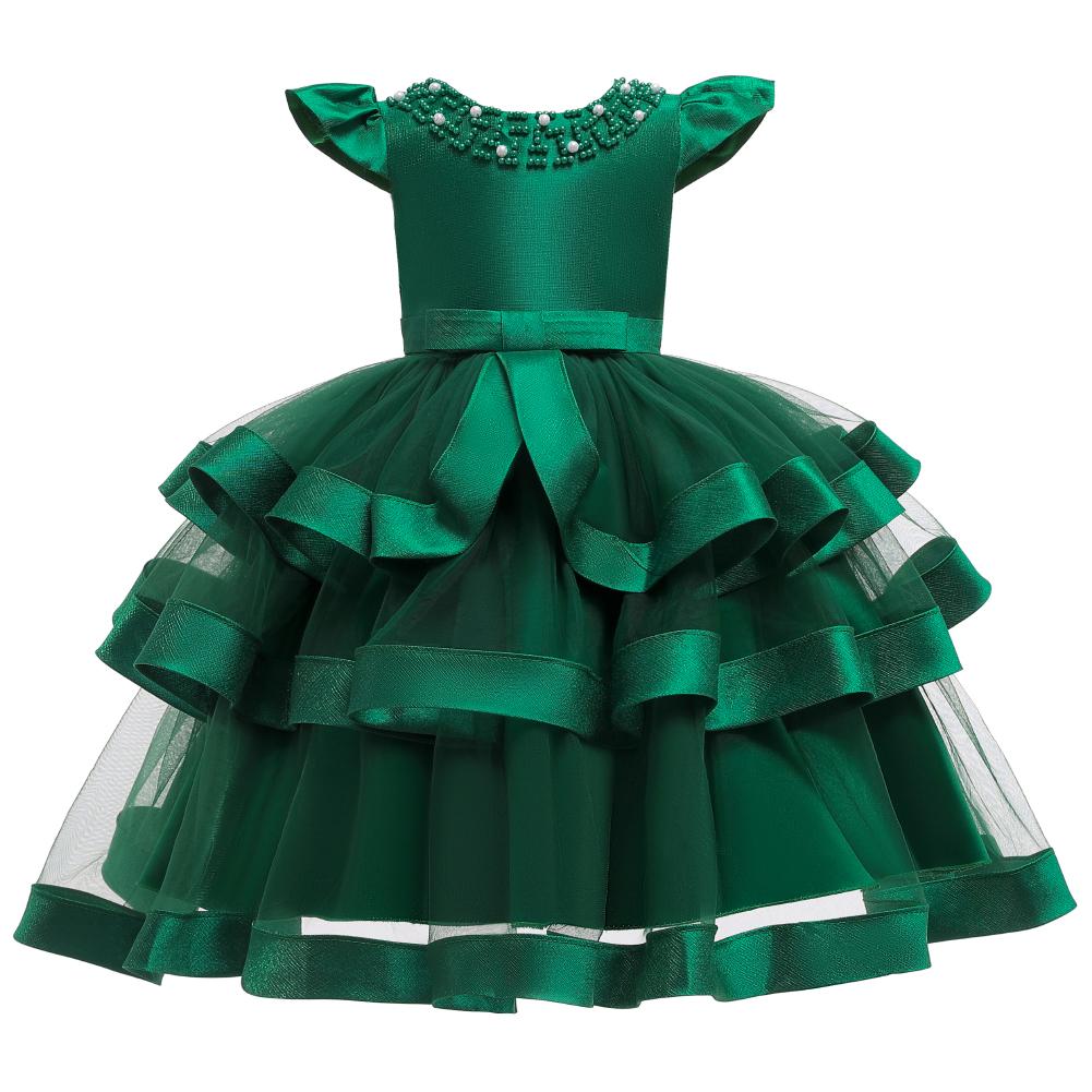 Girl Princess Flying Sleeves Performance Dress