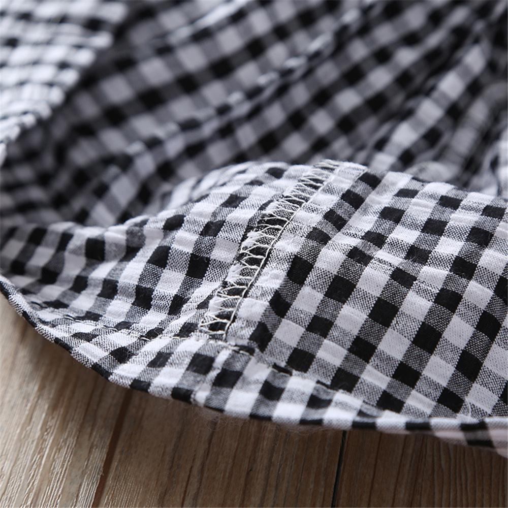 Girls A-line Plaid Skirt children's club wholesale