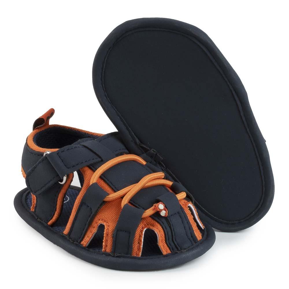 Baby Unisex Adjustable Magic Tape Closed Toe Hollow Out Sandals Wholesale Child Shoes