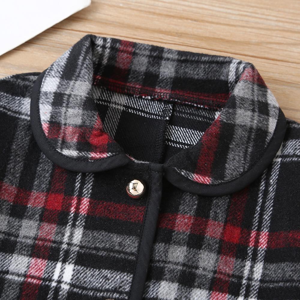 Autumn New Boys Plaid Lapel Polo Shirt, Baby And Children'S Clothing, Baby Autumn Long-Sleeved Shirt Baby Girl Wholesale