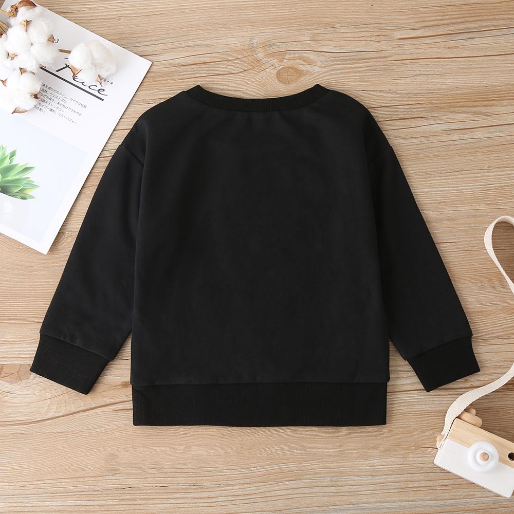 Autumn New Korean Children'S Long-Sleeved Sweater In The Big Kids Letter Printing T Loose Top Boy Sweater Wholesale Boys Clothing Suppliers