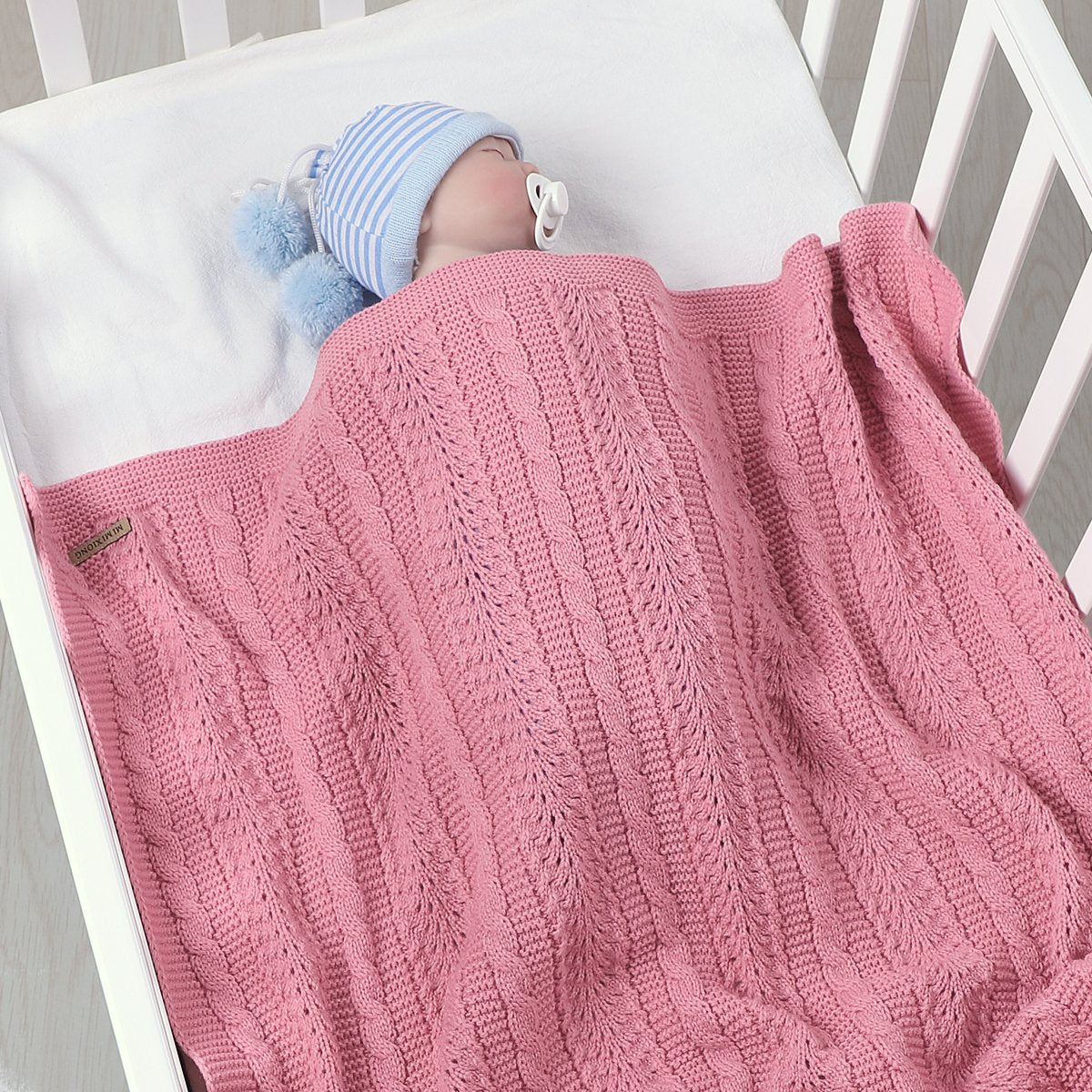 Baby Blanket Knitted Hollow Cover Blanket Windproof Baby Quilt Baby Clothes Wholesale