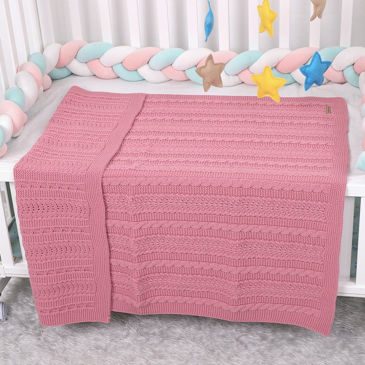 Baby Blanket Knitted Hollow Cover Blanket Windproof Baby Quilt Baby Clothes Wholesale