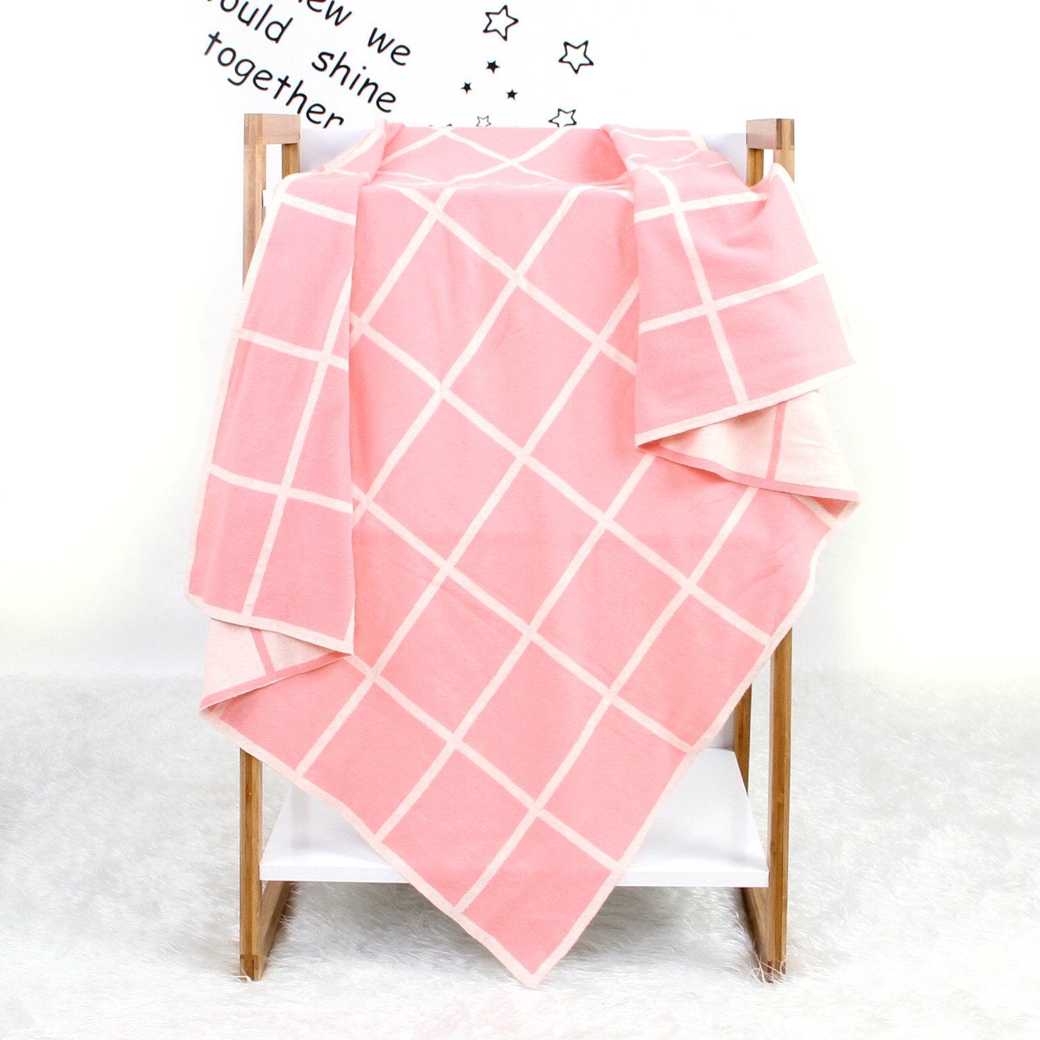 Baby Blanket Knitted Plaid Hug Blanket Baby Windproof Cover Quilt Wholesale Baby