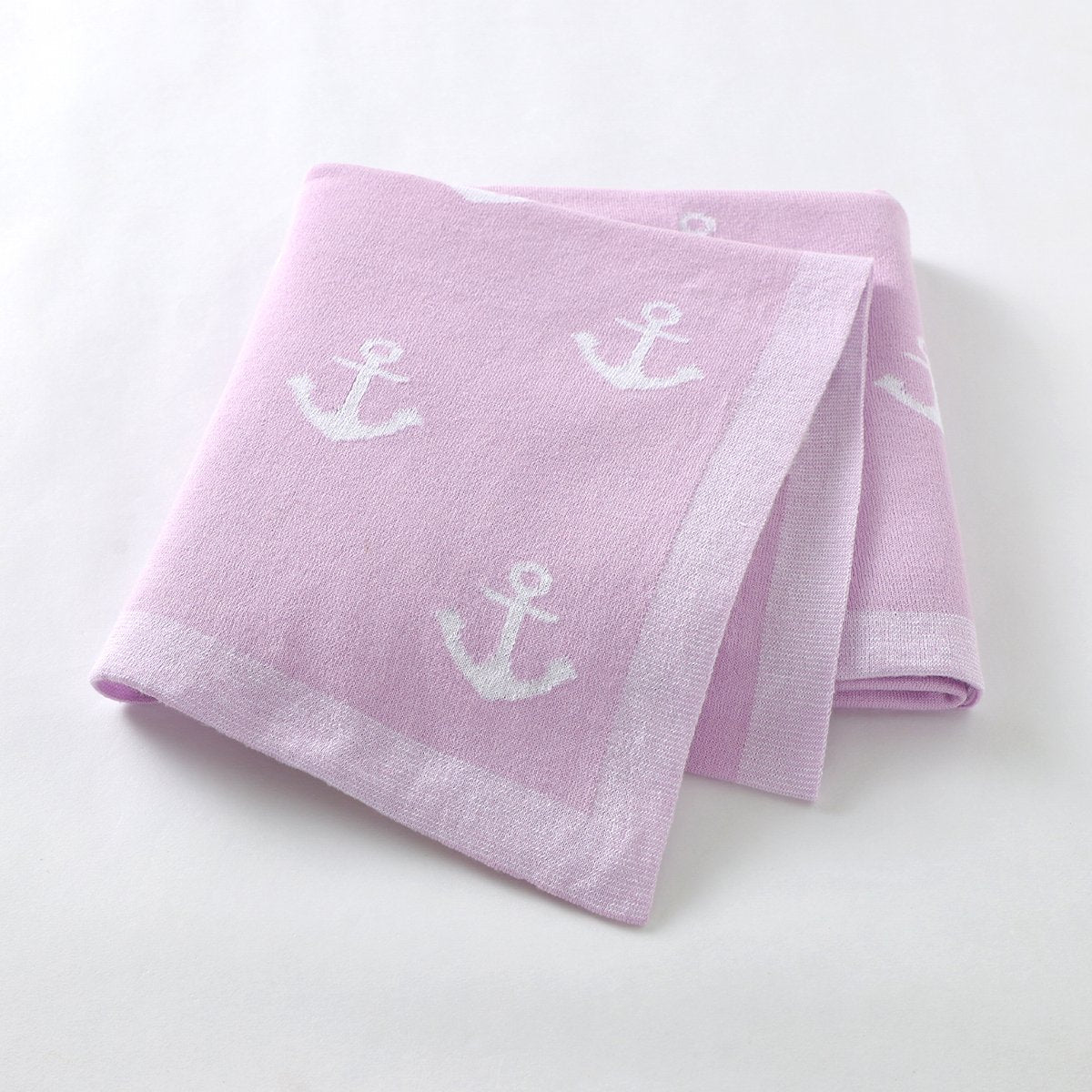 Baby Cartoon Knitted Boat Spear Hold Blanket Newborn Windproof Duvet Blanket Wholesale Baby