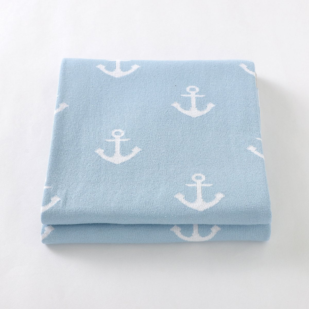 Baby Cartoon Knitted Boat Spear Hold Blanket Newborn Windproof Duvet Blanket Wholesale Baby