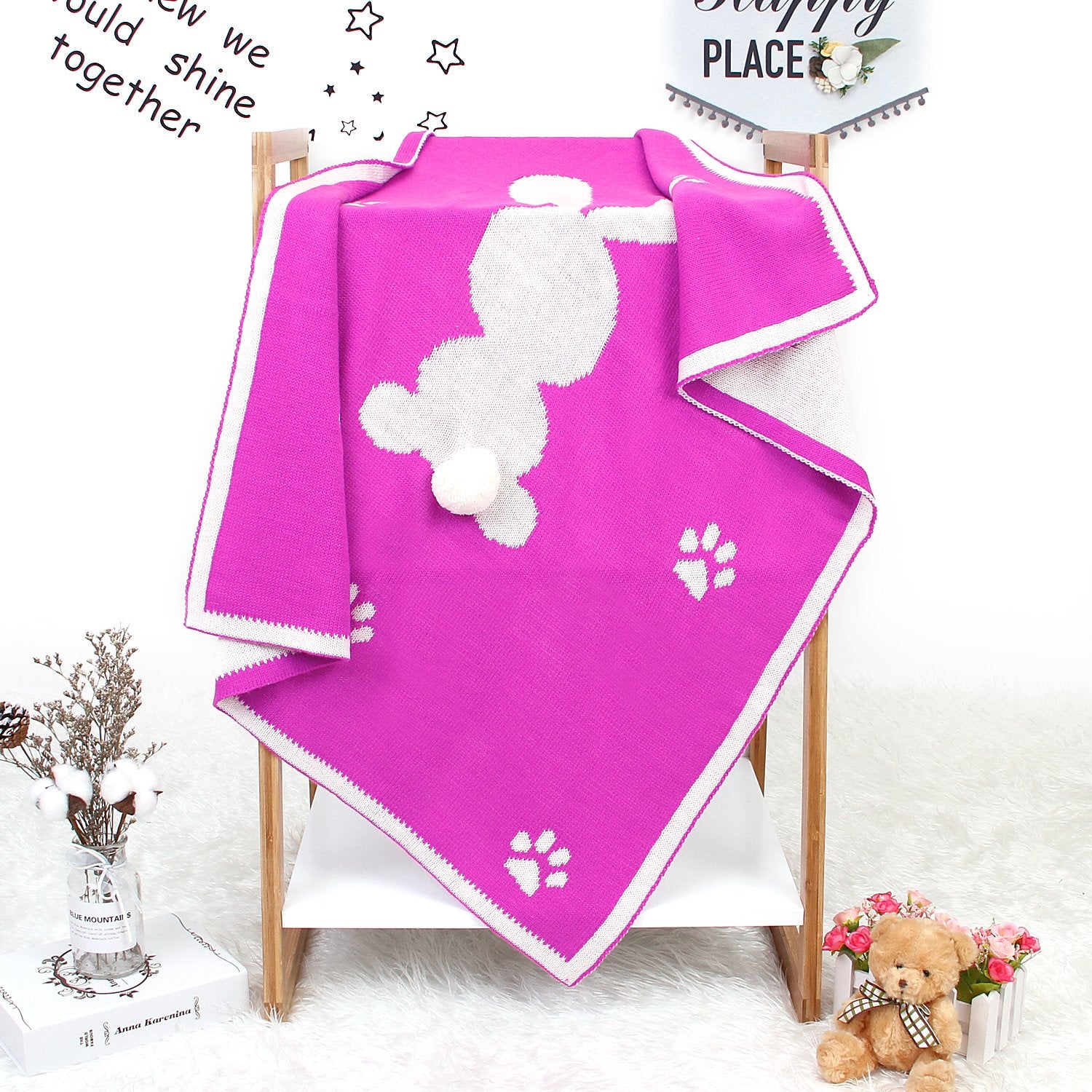 Baby Cartoon Three-Dimensional Bunny Blanket Cover Blanket Baby Blanket Wholesale Baby