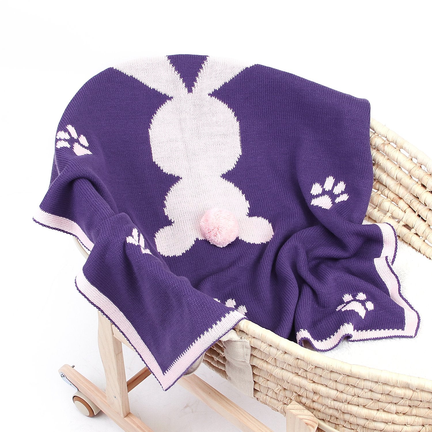 Baby Cartoon Three-Dimensional Bunny Blanket Cover Blanket Baby Blanket Wholesale Baby