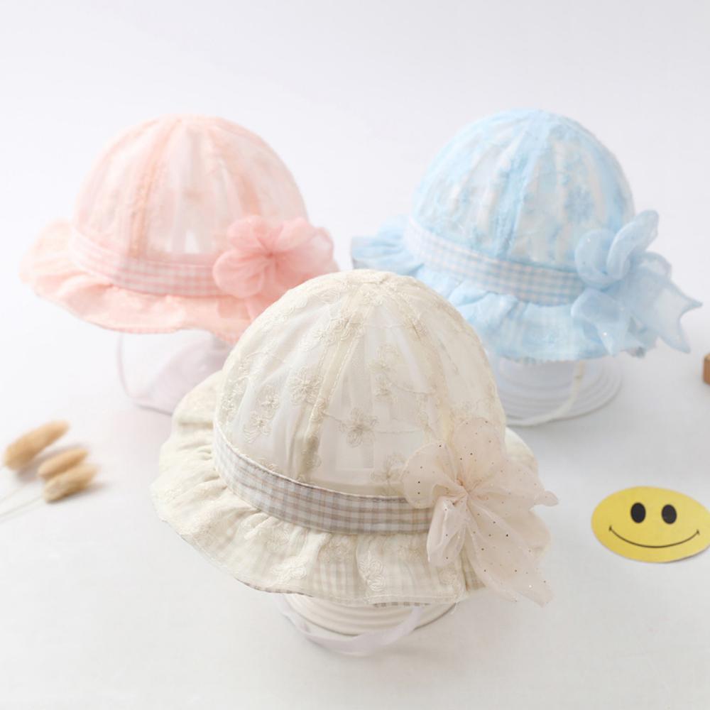 Baby Hat Spring And Summer Thin Princess Sunhat Childrens Accessories Wholesale