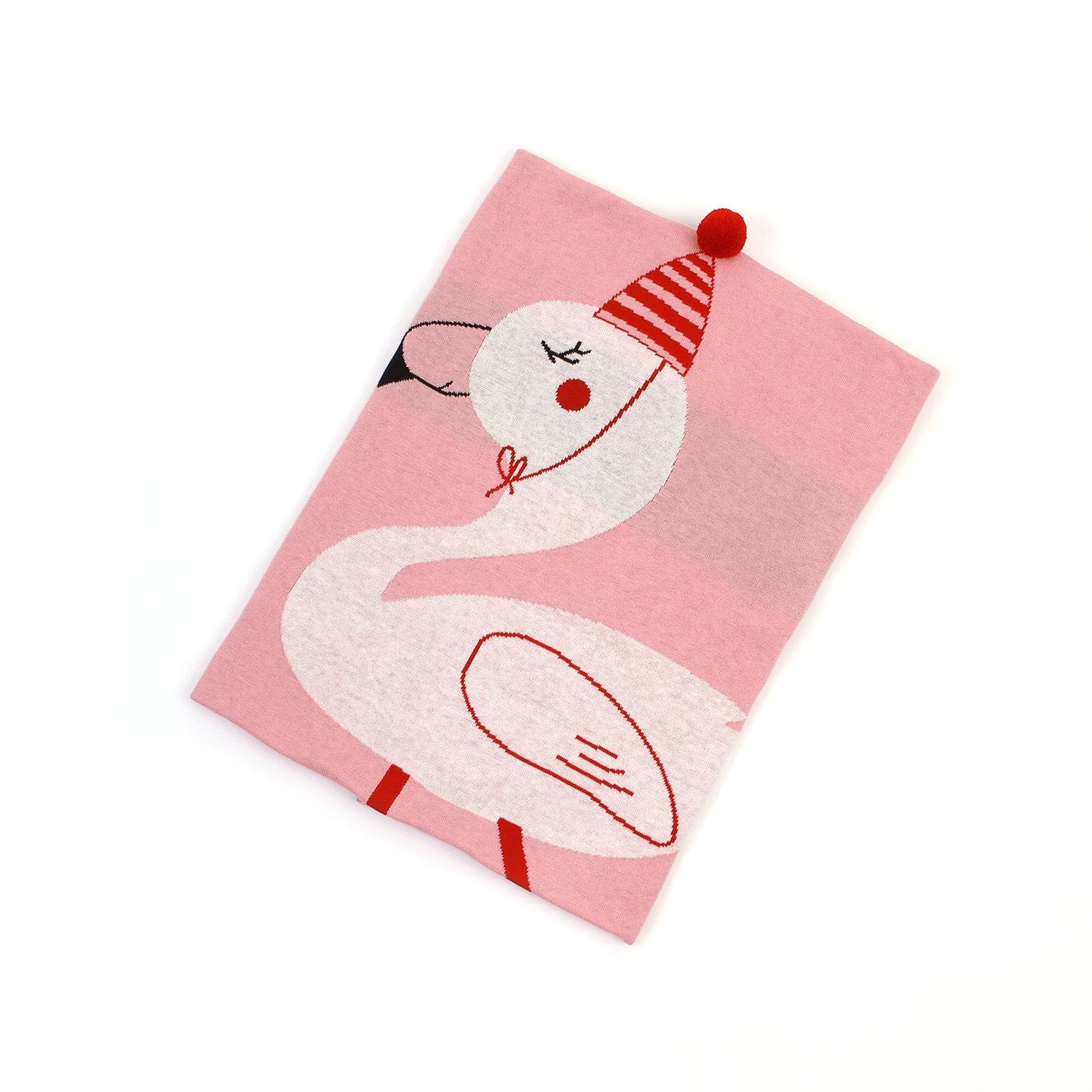 Baby Holding Blanket Stereo Flamingo Blanket Air Conditioning Blanket Children Knitted Cover Blanket Wholesale Baby