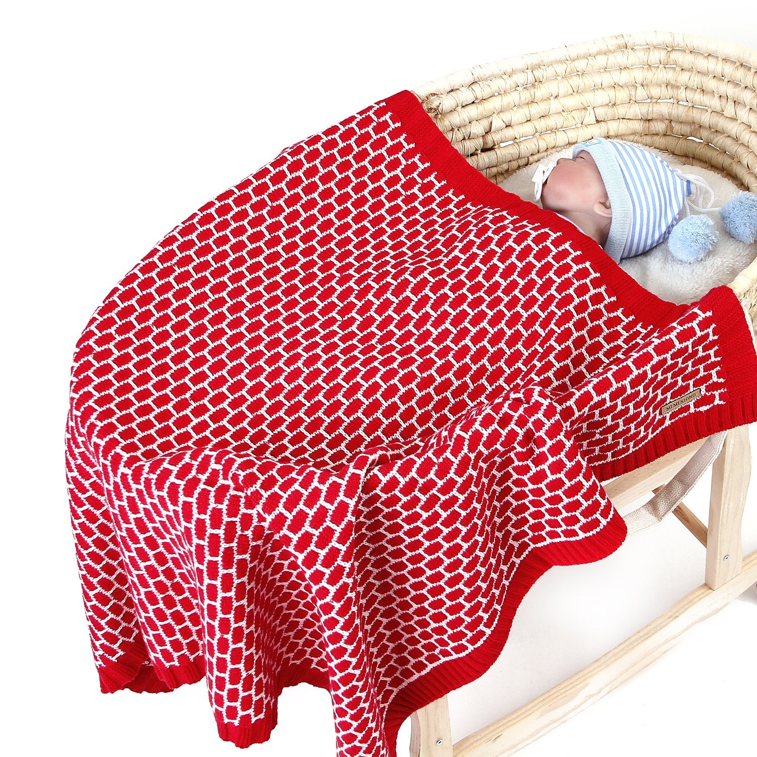 Baby Plaid Knitted Blanket Cover Wholesale Baby Clothes