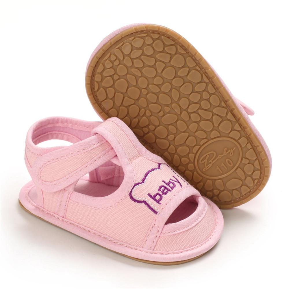 Baby Unisex Baby Printed Canvas Sandals Wholesale Baby Shoes Suppliers