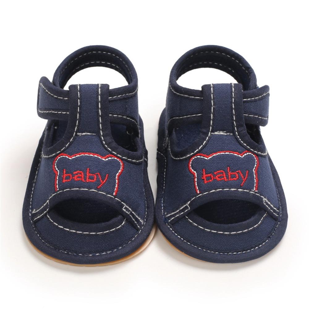 Baby Unisex Baby Printed Canvas Sandals Wholesale Baby Shoes Suppliers