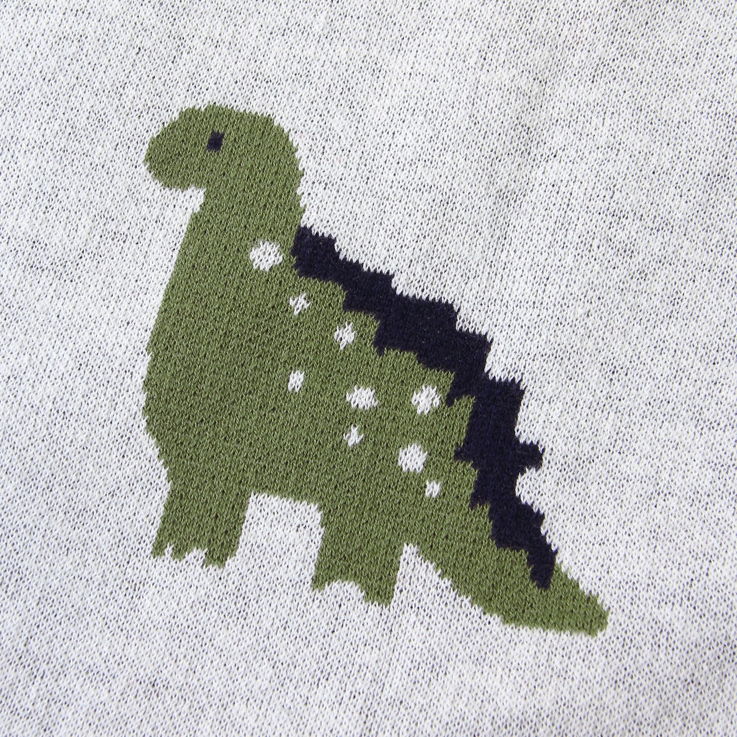 Baby Spring And Autumn Blanket Cartoon Little Dinosaur Knitted Baby Blanket Wholesale Baby Clothes