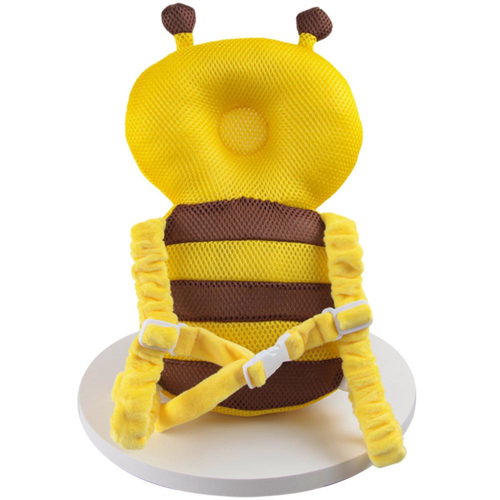 MOQ 3PCS Baby Bee Shape Striped Head Protection Headrest Safety Backpack Cushion Baby Accessories Wholesale