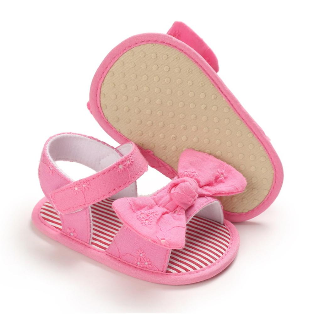 Baby Girls Bow Soft Rubber Sandals Wholesale Kids Shoes
