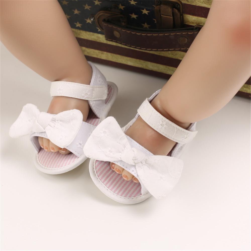Baby Girls Bow Soft Rubber Sandals Wholesale Kids Shoes