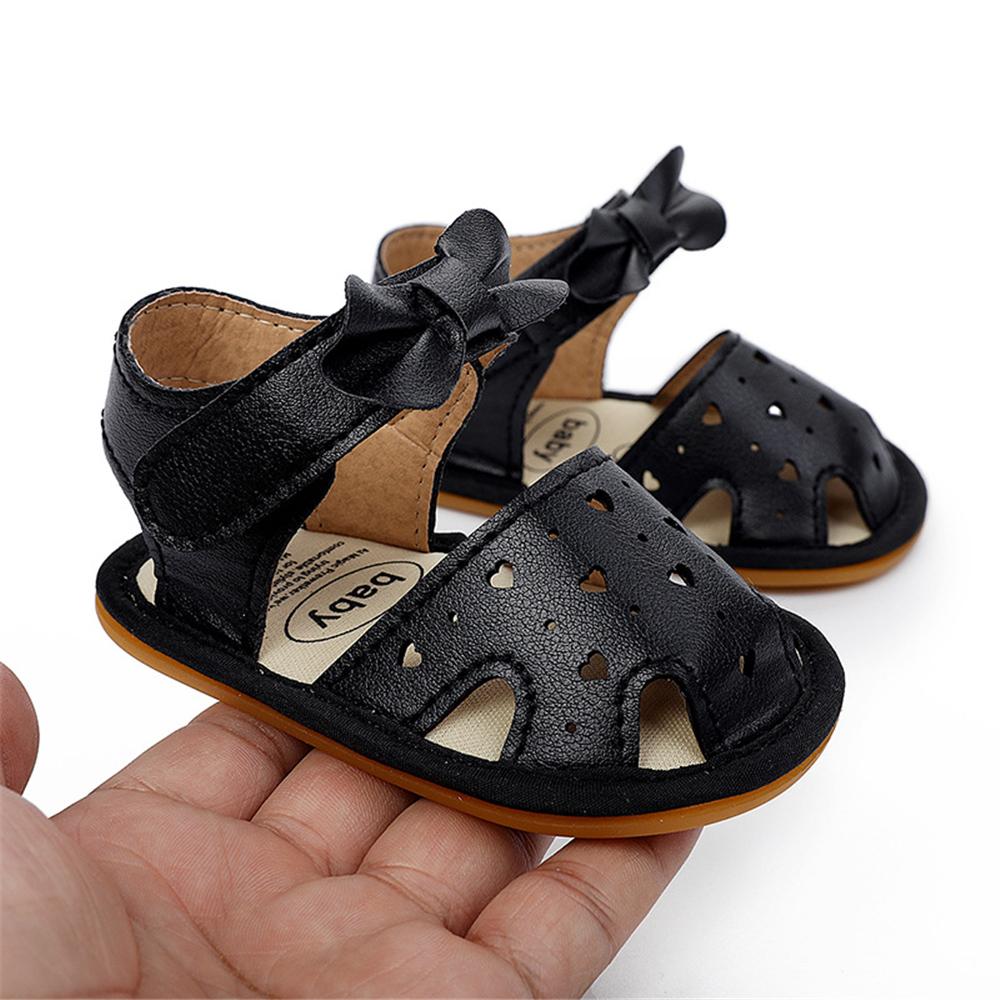 Baby Girls Bow Solid Sandals Wholesale Kids Sandals