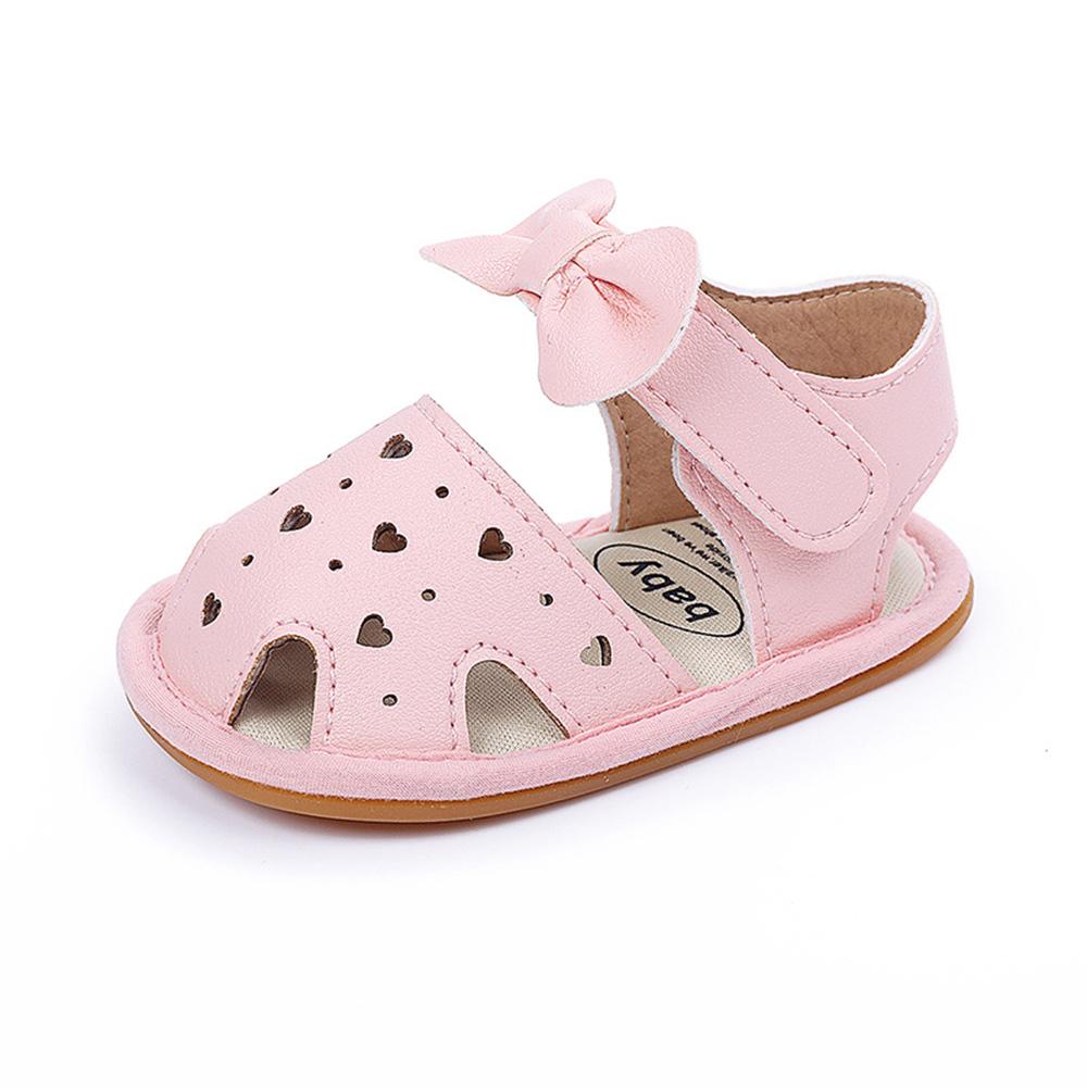 Baby Girls Bow Solid Sandals Wholesale Kids Sandals