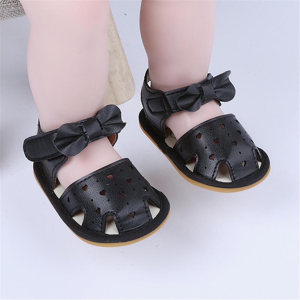 Baby Girls Bow Solid Sandals Wholesale Kids Sandals