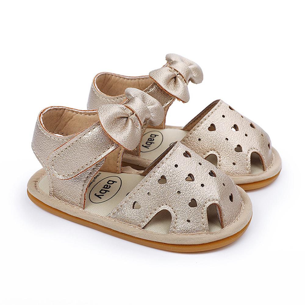 Baby Girls Bow Solid Sandals Wholesale Kids Sandals