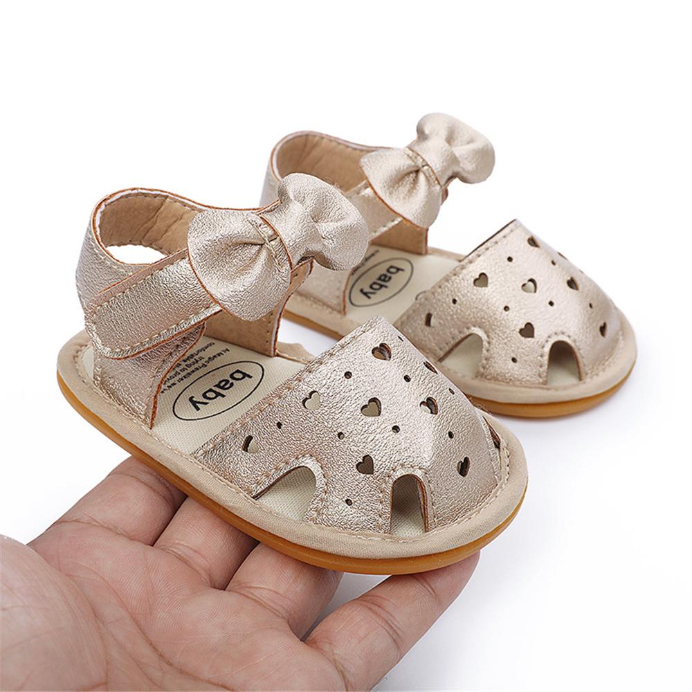 Baby Girls Bow Solid Sandals Wholesale Kids Sandals